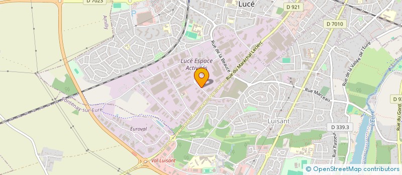 localisation de l'entreprise METZ AUTOMOBILES SA à LUCE
