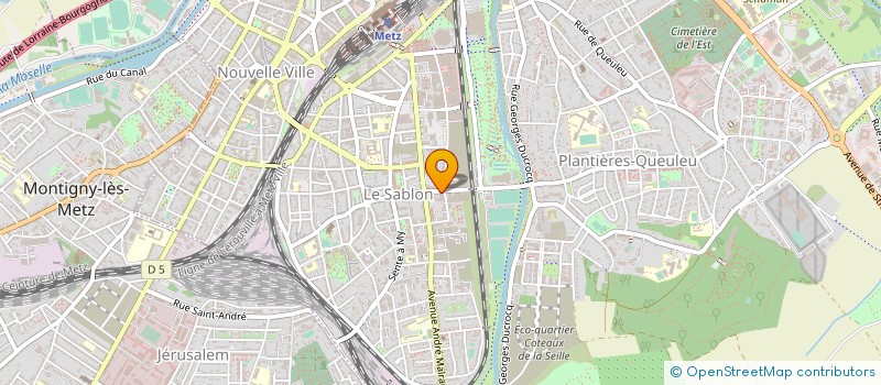 localisation de l'entreprise METZ ELECTRIC AUTO  METZ