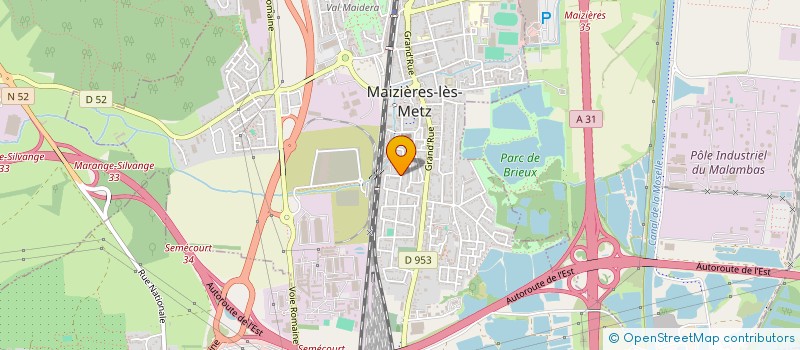 localisation de l'entreprise METZ IMMOBILIER  MAIZIERES-LES-METZ