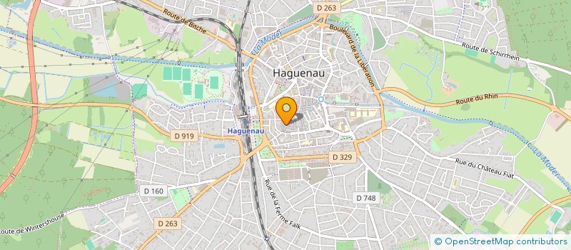 localisation de l'entreprise METZ PPI  SCHILTIGHEIM