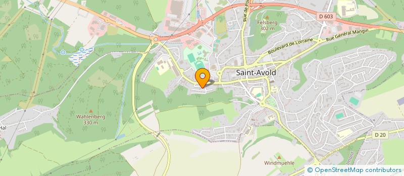 localisation de l'entreprise METZ TRANSPORTS à VOID-VACON