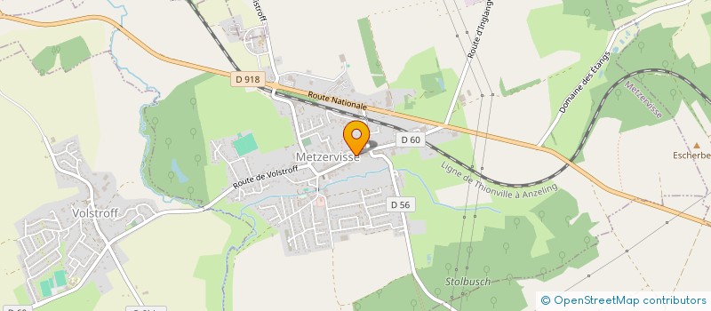 localisation de l'entreprise METZERVISSE ART CONTEMPORAIN  METZERVISSE