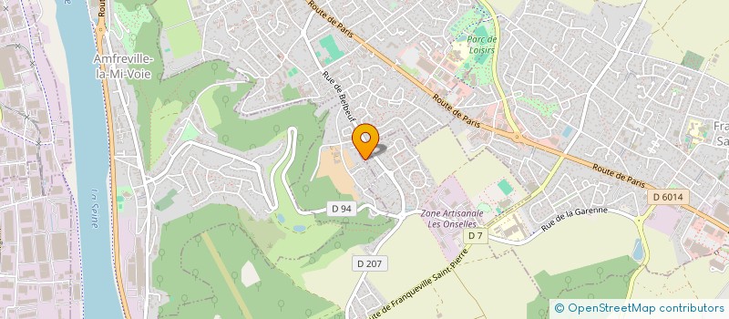 localisation de l'entreprise METZGER  BELBEUF