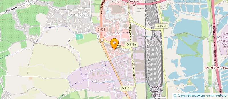 localisation de l'entreprise METZLAND  FEVES