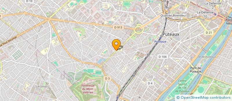 localisation de l'entreprise MEUB'IN NANTERRE  NANTERRE