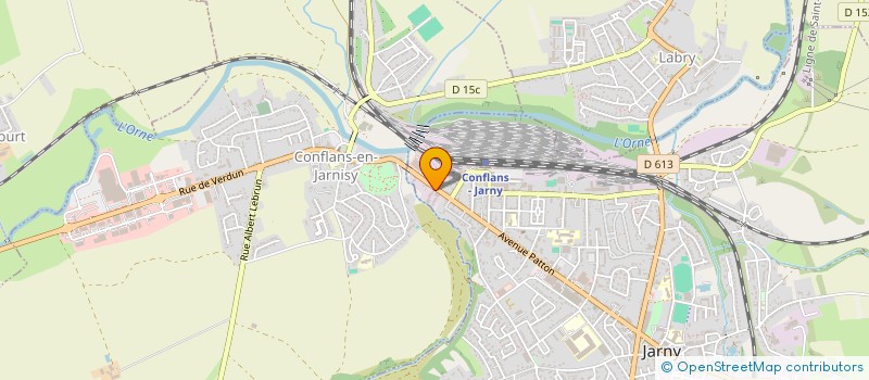 localisation de l'entreprise MEUBL'AMBIANCE  JARNY