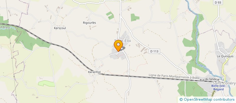 localisation de l'entreprise MEUBLE 4 LOUARGAT  LOUARGAT