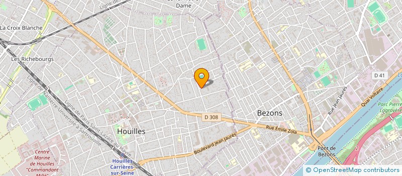 localisation de l'entreprise MEUBLE AND SON  HOUILLES