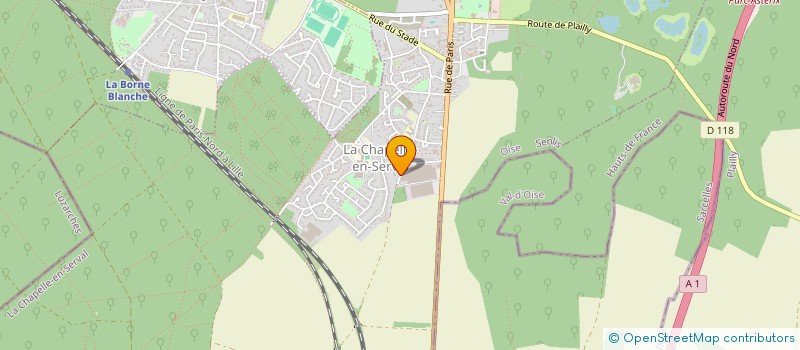 localisation de l'entreprise MEUBLE LA CHAPELLE  LA CHAPELLE-EN-SERVAL