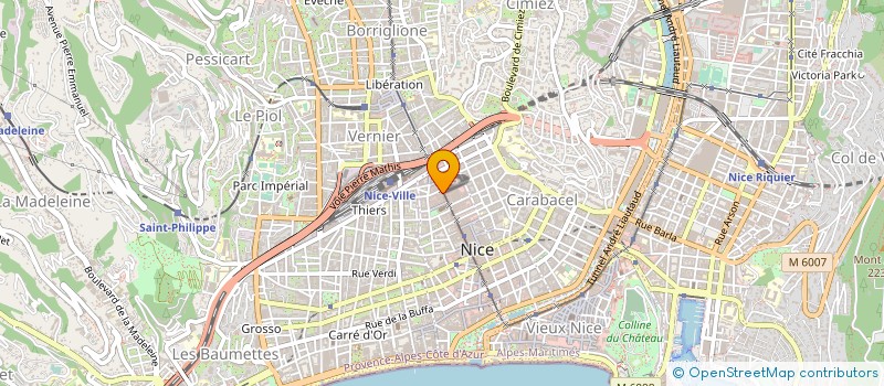localisation de l'entreprise MEUBLE VICTOIRE à NICE