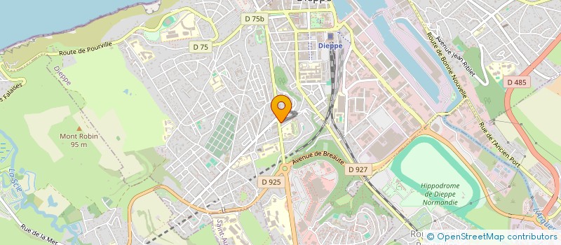 localisation de l'entreprise MEUBLEFRANCE  DIEPPE