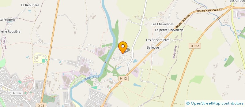 localisation de l'entreprise MEUBLEM à CHATILLON-SUR-COLMONT