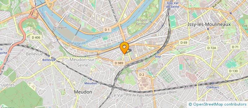 localisation de l'entreprise MEUBLEMANIA à ISSY-LES-MOULINEAUX