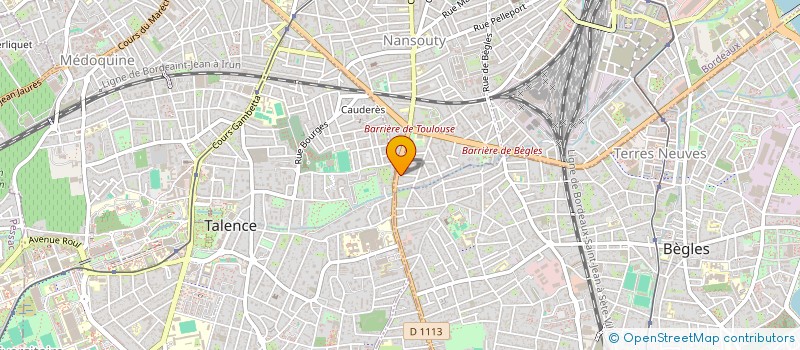 localisation de l'entreprise MEUBLER TAFFANEL  BORDEAUX