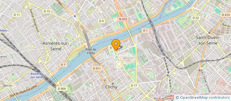 localisation de l'entreprise MEUBLES 3D à CLICHY