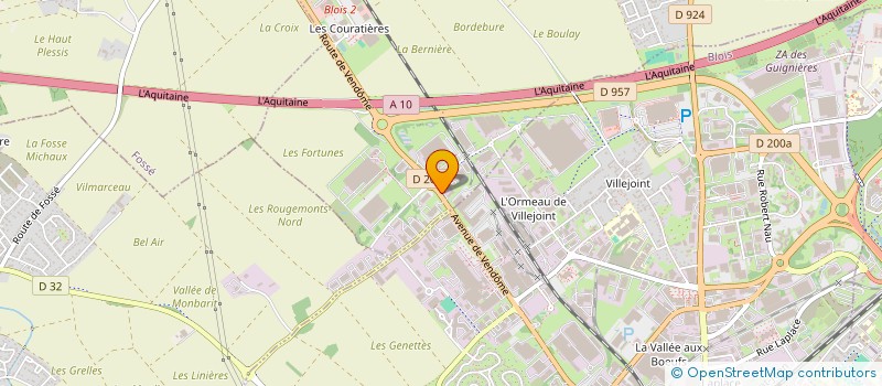 localisation de l'entreprise MEUBLES 41 à VILLEBAROU