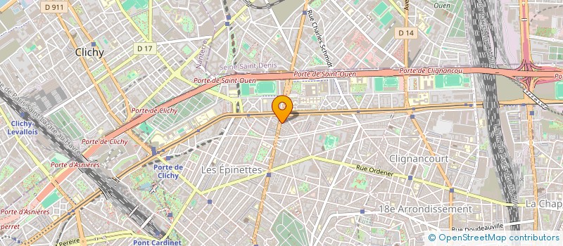 localisation de l'entreprise MEUBLES AGENCEMENTS BOIS  PARIS