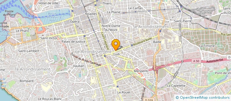 localisation de l'entreprise MEUBLES AUJOURD'HUI MEUBLES DE DEMAIN à MARSEILLE