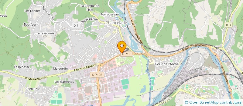 localisation de l'entreprise MEUBLES BEAU  CHANCELADE
