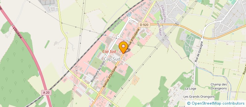 localisation de l'entreprise MEUBLES CHATEAUROUX à SAINT-MAUR