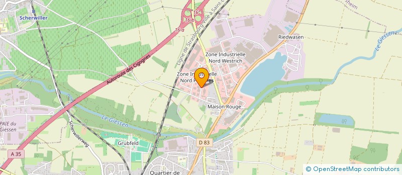 localisation de l'entreprise MEUBLES CONTEMPORAINS D'ALSACE à SELESTAT
