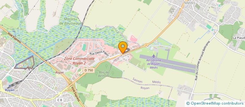 localisation de l'entreprise MEUBLES D'CO à ROYAN