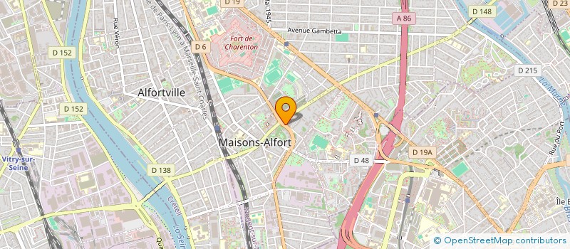 localisation de l'entreprise MEUBLES D'HIER ET D'AUJOURD'HUI à MAISONS-ALFORT