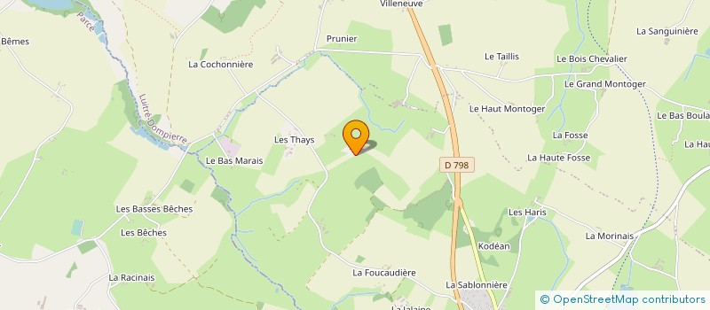 localisation de l'entreprise MEUBLES D HIER ET D AUJOURDHUI à CHATILLON-EN-VENDELAIS