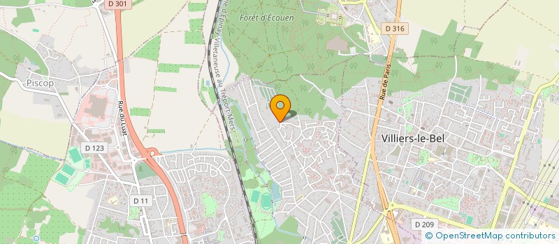 localisation de l'entreprise MEUBLES DE LA GARE à SARCELLES