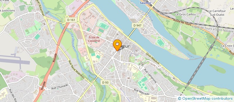 localisation de l'entreprise MEUBLES DOUILLARD  SAUMUR