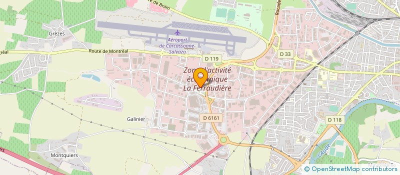 localisation de l'entreprise MEUBLES DU MONDE à CARCASSONNE