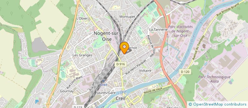 localisation de l'entreprise MEUBLES DU PONT ROYAL à NOGENT-SUR-OISE