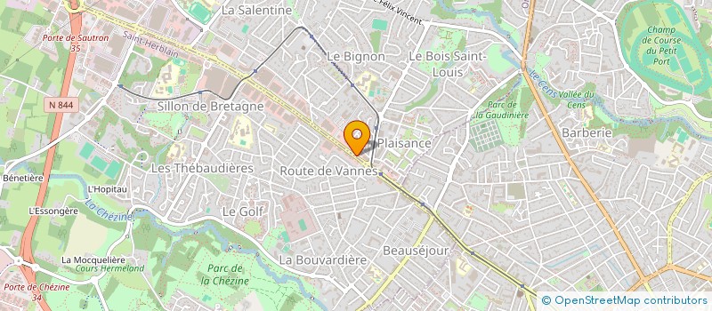 localisation de l'entreprise MEUBLES ET COMPAGNIE FRANCE à ORVAULT