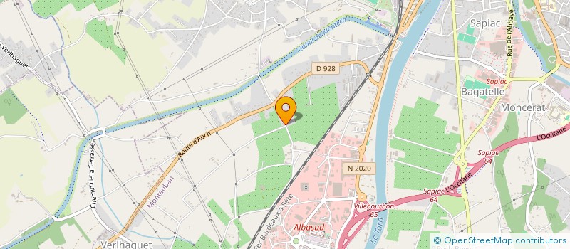 localisation de l'entreprise MEUBLES ET DECO ENZO à MONTAUBAN