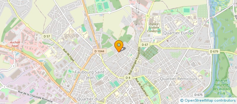 localisation de l'entreprise MEUBLES FRND ST QUENTIN à SAINT-QUENTIN