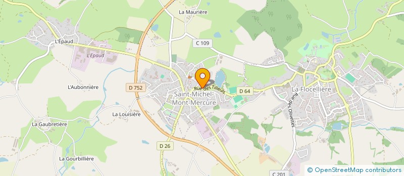 localisation de l'entreprise MEUBLES GIRARDEAU à SEVREMONT