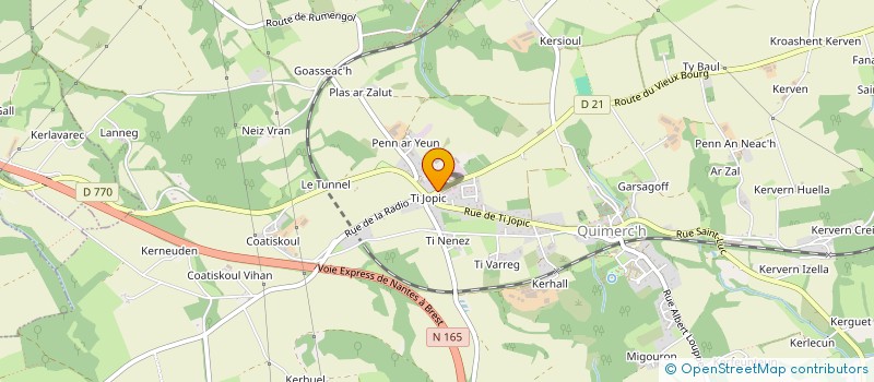 localisation de l'entreprise MEUBLES HETET à PONT-DE-BUIS-LES-QUIMERCH