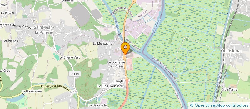 localisation de l'entreprise MEUBLES JEAN GORIN à RIEUX
