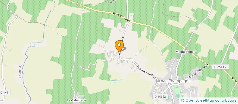 localisation de l'entreprise MEUBLES JOLY à ARCHIAC
