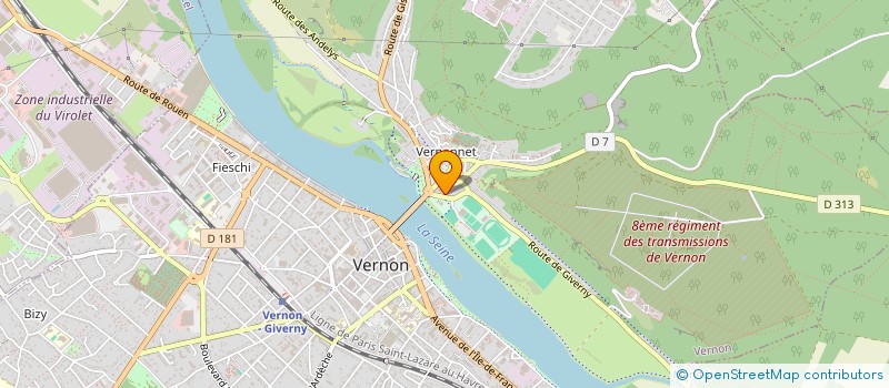 localisation de l'entreprise MEUBLES LA COMTESSE à VERNON