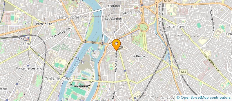 localisation de l'entreprise MEUBLES LE STADIUM  TOULOUSE
