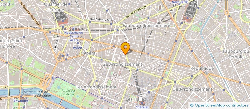 localisation de l'entreprise MEUBLES LEBON à PARIS