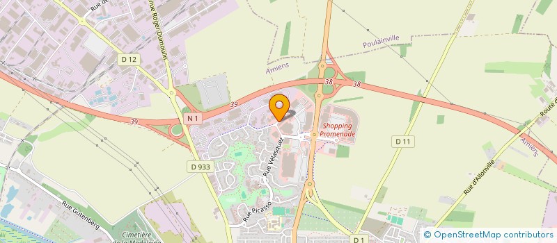 localisation de l'entreprise MEUBLES LHERMINEZ à AMIENS