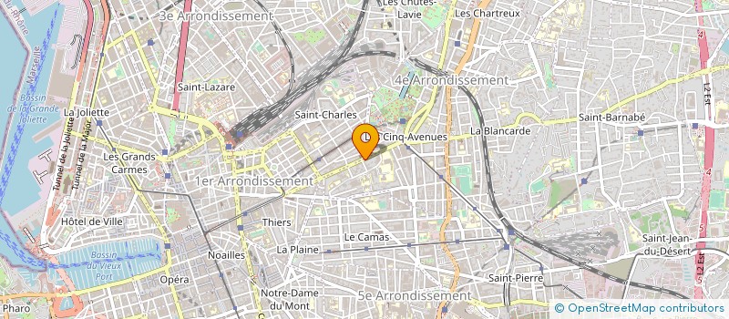 localisation de l'entreprise MEUBLES MENAGER LIBERATION à MARSEILLE
