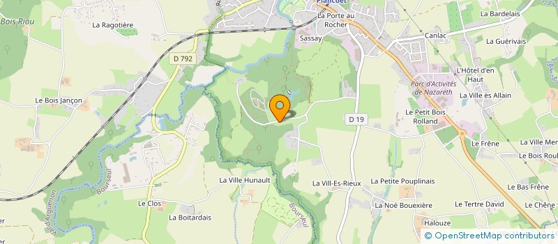 localisation de l'entreprise MEUBLES MENARD à BOURSEUL