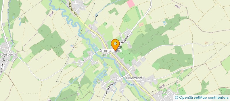 localisation de l'entreprise MEUBLES MENUISERIE POMPES FUNEBRES MECKER SARL  ILLTAL