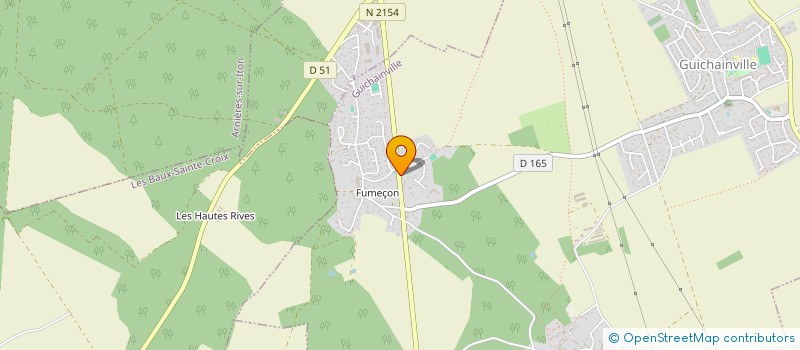 localisation de l'entreprise MEUBLES MERON SARL  ANGERVILLE-LA-CAMPAGNE