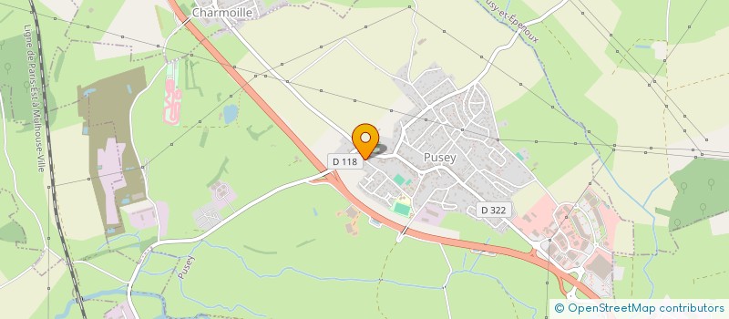 localisation de l'entreprise MEUBLES MITTON RMC  PUSEY