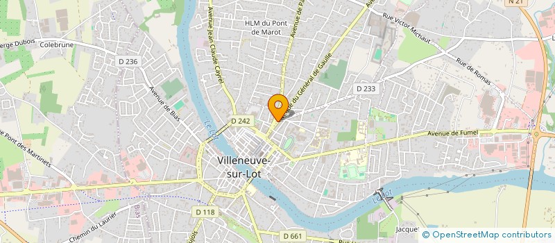 localisation de l'entreprise MEUBLES MUNOZ à VILLENEUVE-SUR-LOT
