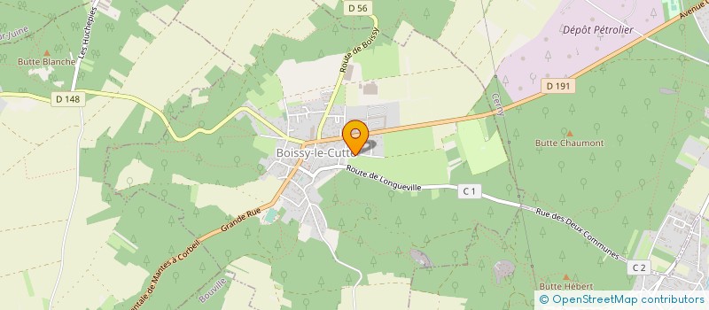 localisation de l'entreprise MEUBLES PAS CHER à BOISSY-LE-CUTTE